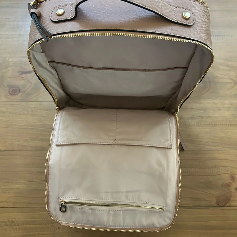 Calpak Caramel Laptop Backpack - Women's Leather *LIKE NEW*